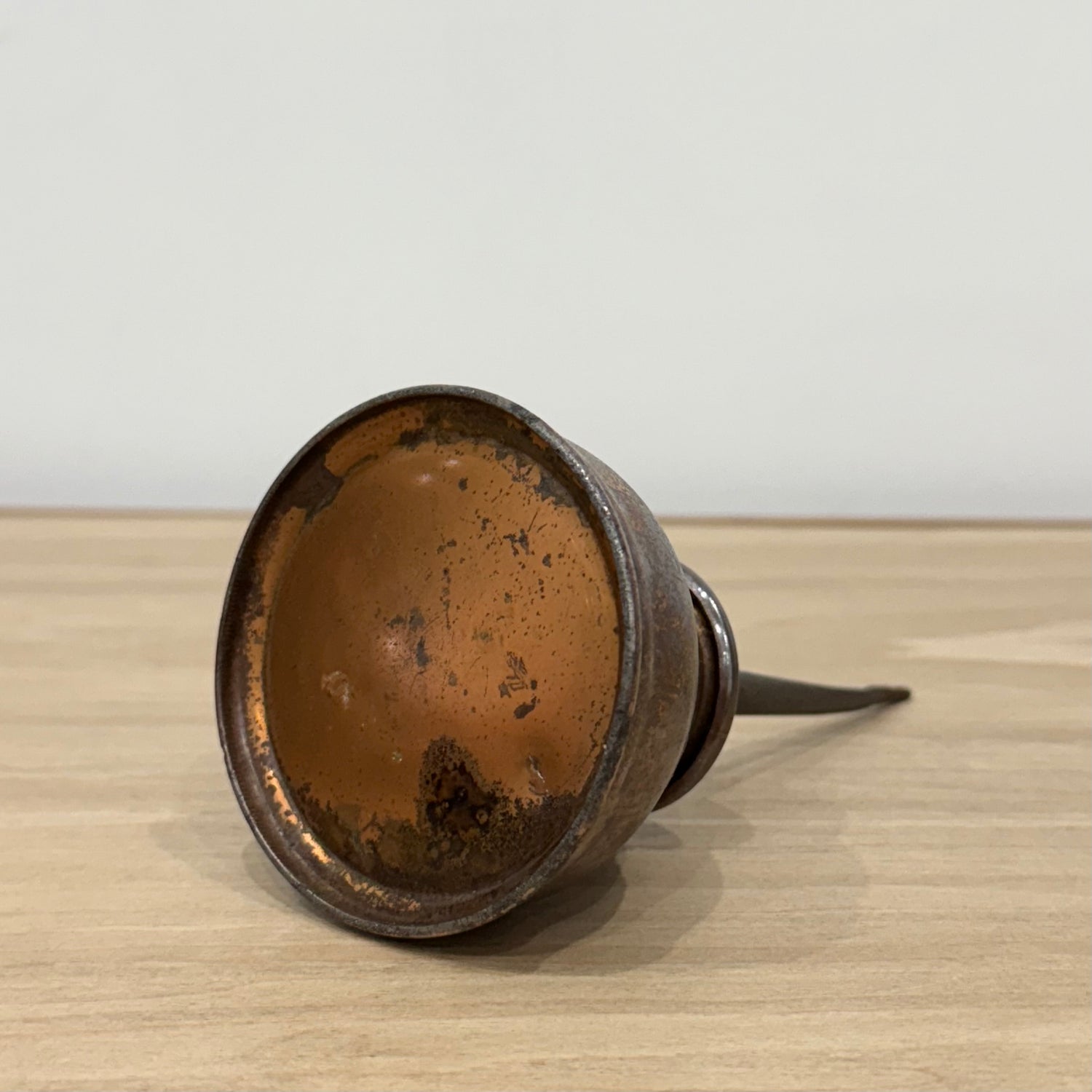 Antique Singer Industrial Sewing Machine Oil Can, Embossed, Cleaned