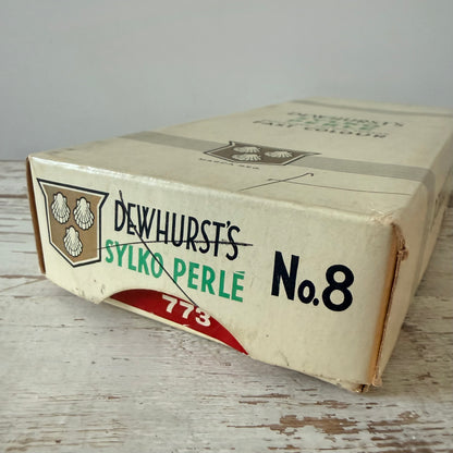 Vintage Dewhurst’s Sylko Perlé No. 8 Cotton – 10 Balls