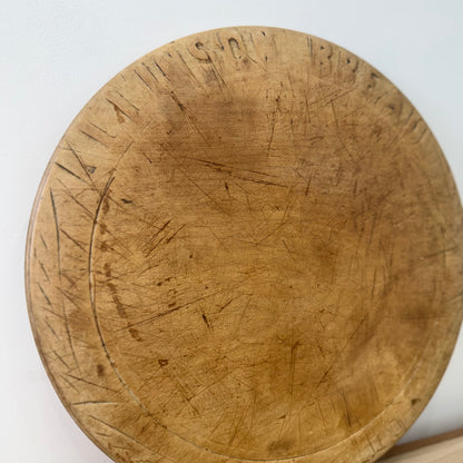 Vintage Allinson’s Bread Wooden Advertising Bread Board 26.5cm