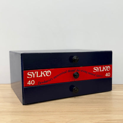Vintage Sylko Dewhurst’s Sewing Thread Counter Shop Display Drawer Box