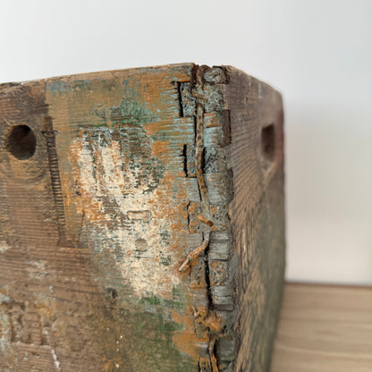 George Monk Ltd Wooden Trade Crate Tripe Dressing Blackburn c1920