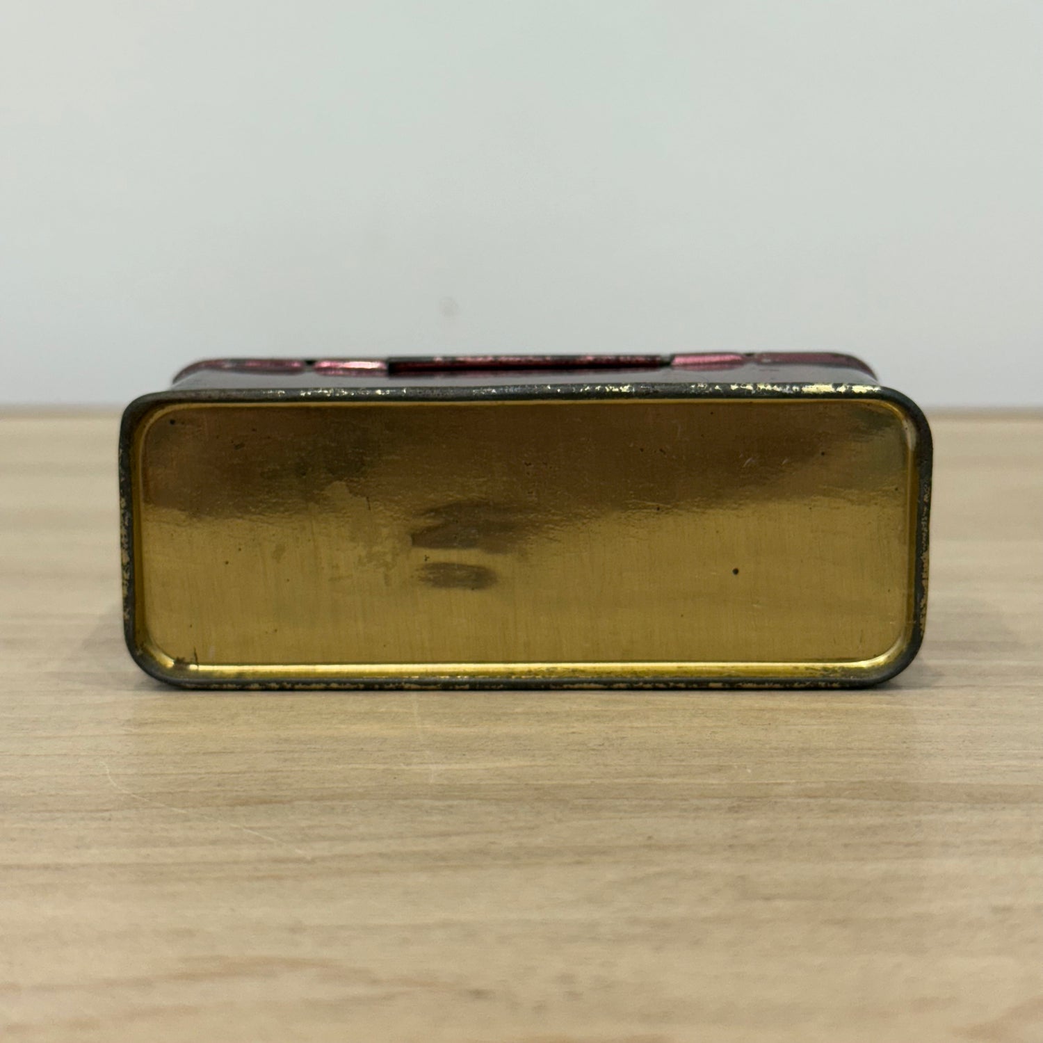 Vintage Lodge Sparking Plug Tin Made in England Automotive Advertising Box