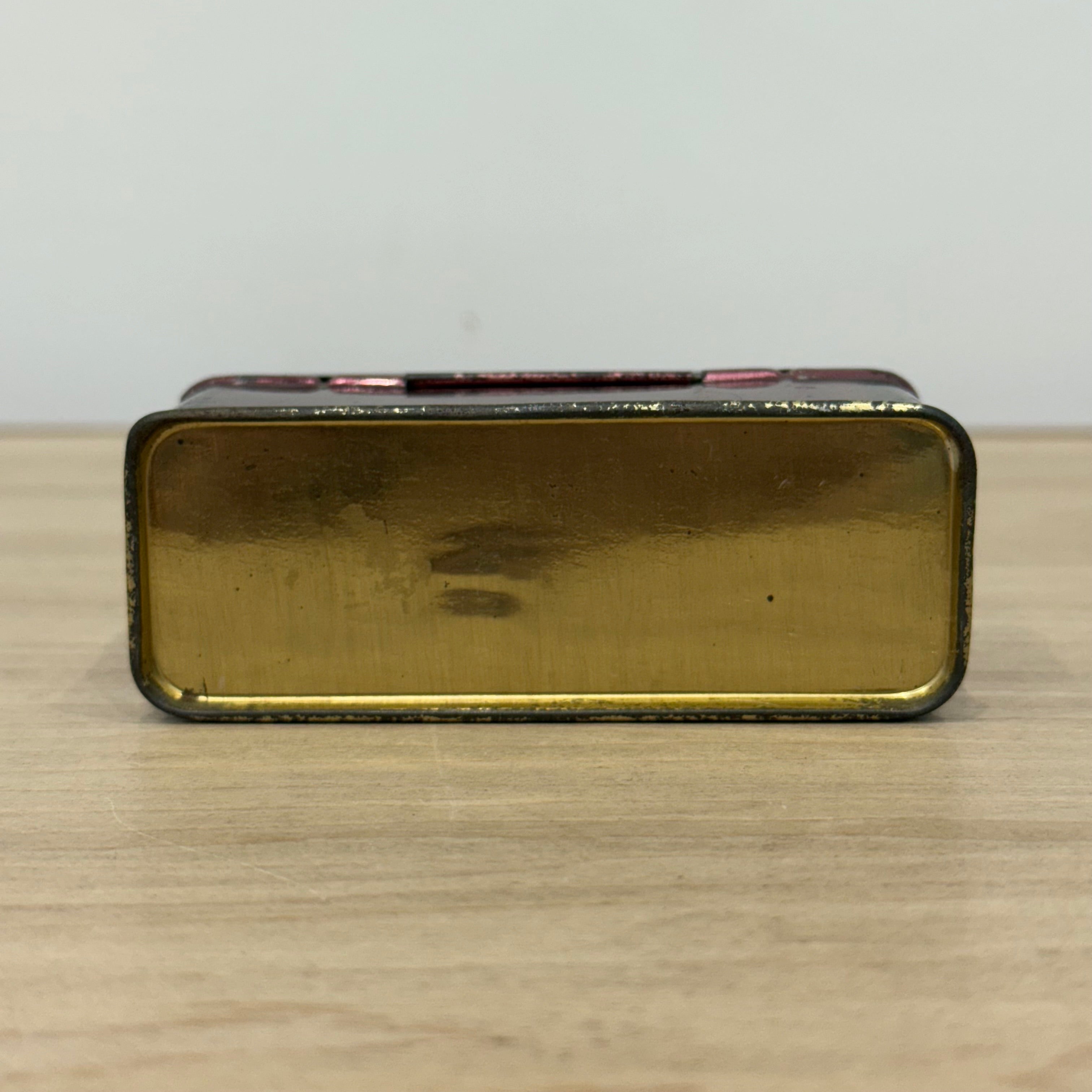 Vintage Lodge Sparking Plug Tin Made in England Automotive Advertising Box