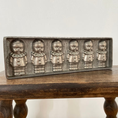 Antique Anton Reiche Clown Chocolate Mould - Marked - c.1920s