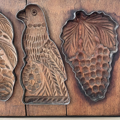 Antique Wooden Springerle Biscuit Mould – Hand-Carved – 19th–Early 20th Century