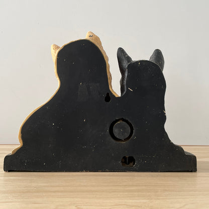 Vintage Black &amp; White Scotch Whisky Advertising Display