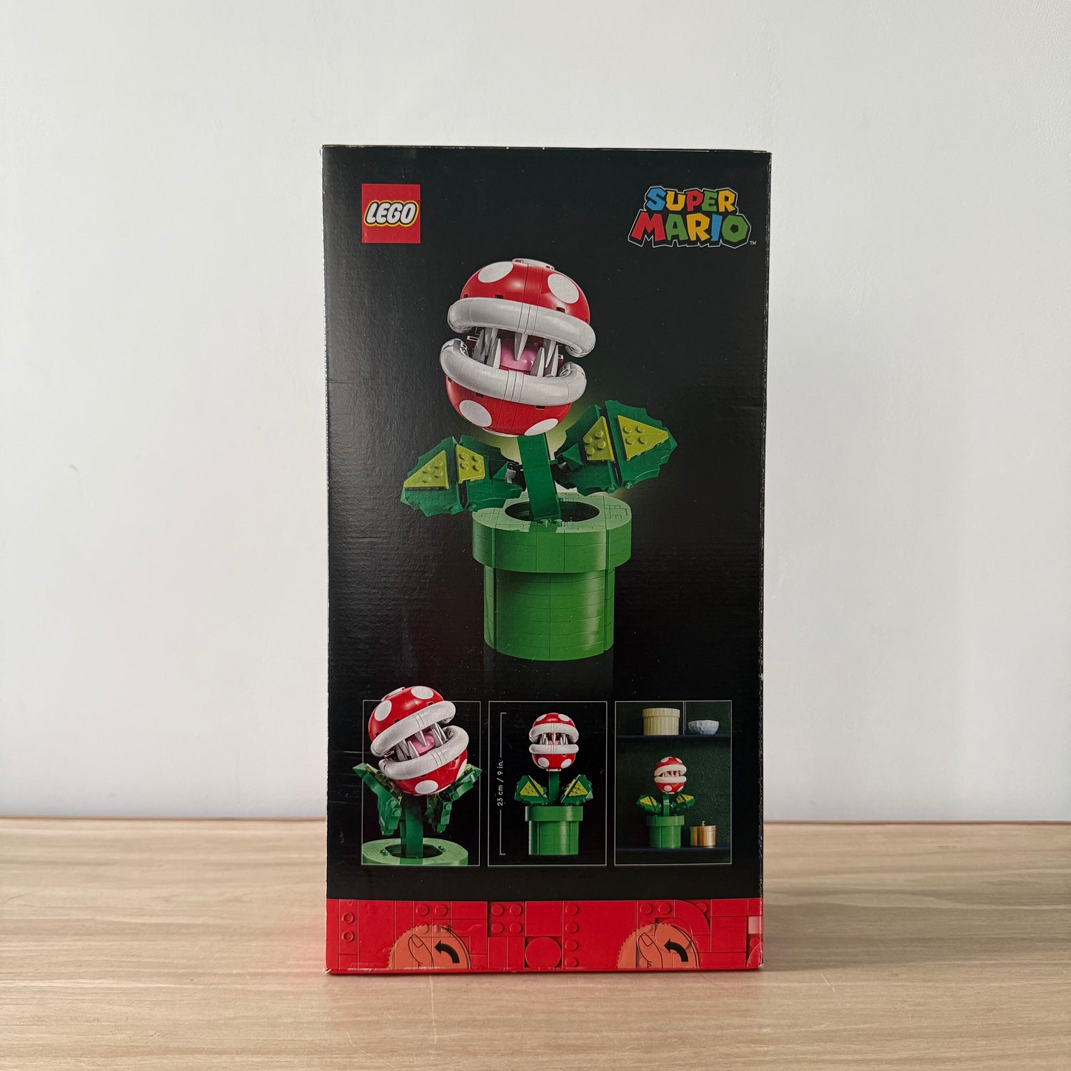 Lego Super Mario Piranha Plant Display Model 71426 Sealed Collector Set
