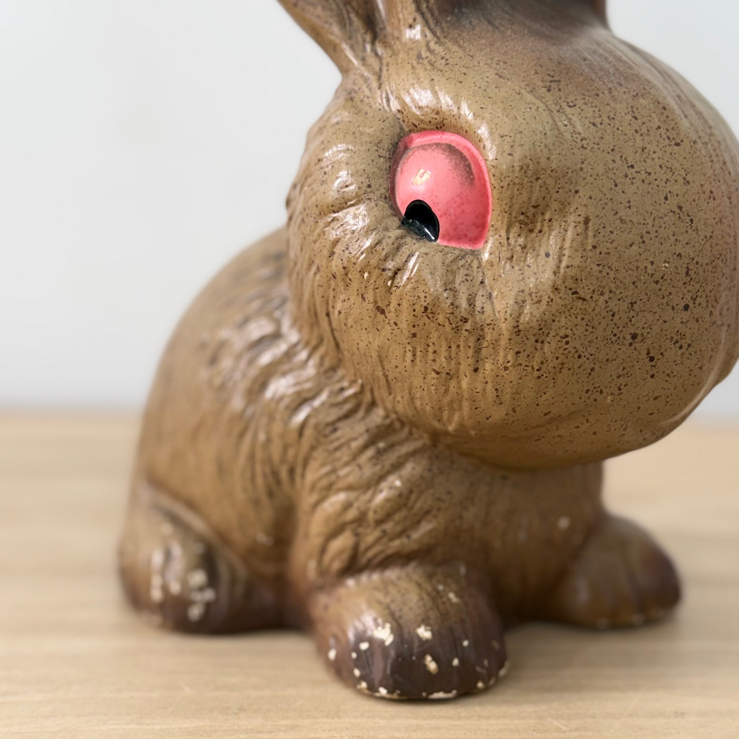 XL SylvaC Rabbit No 1028 Brown Mid Century Pottery Ornament 25.5 cm