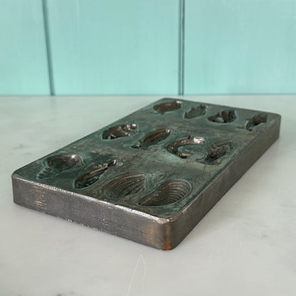 Antique French Létang Fils Fish &amp; Shellfish Chocolate Mould – No. 4144