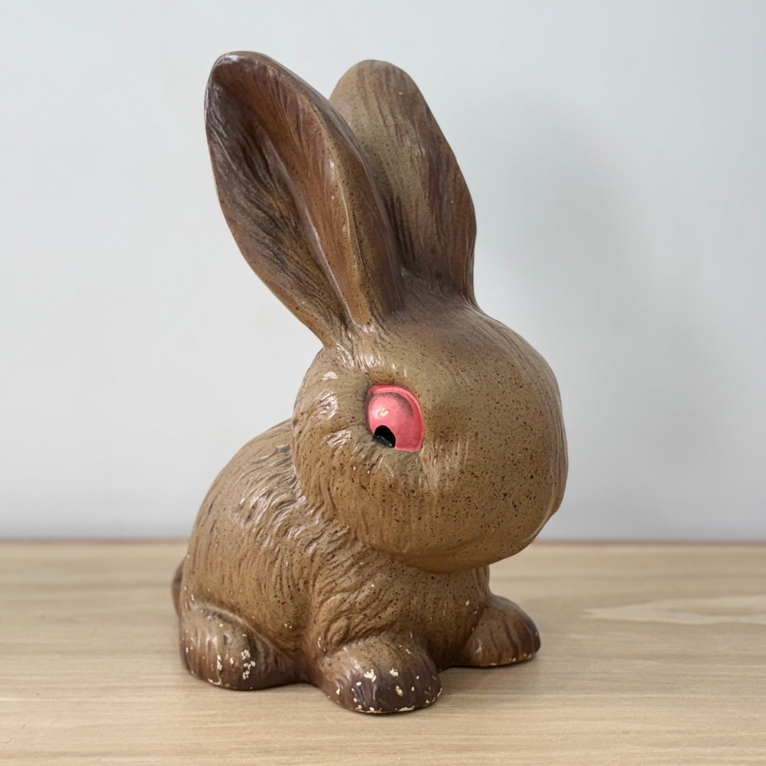 XL SylvaC Rabbit No 1028 Brown Mid Century Pottery Ornament 25.5 cm