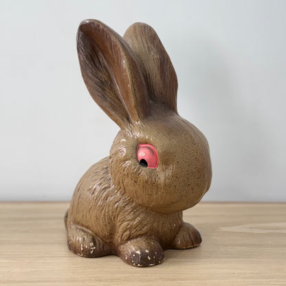 XL SylvaC Rabbit No 1028 Brown Mid Century Pottery Ornament 25.5 cm