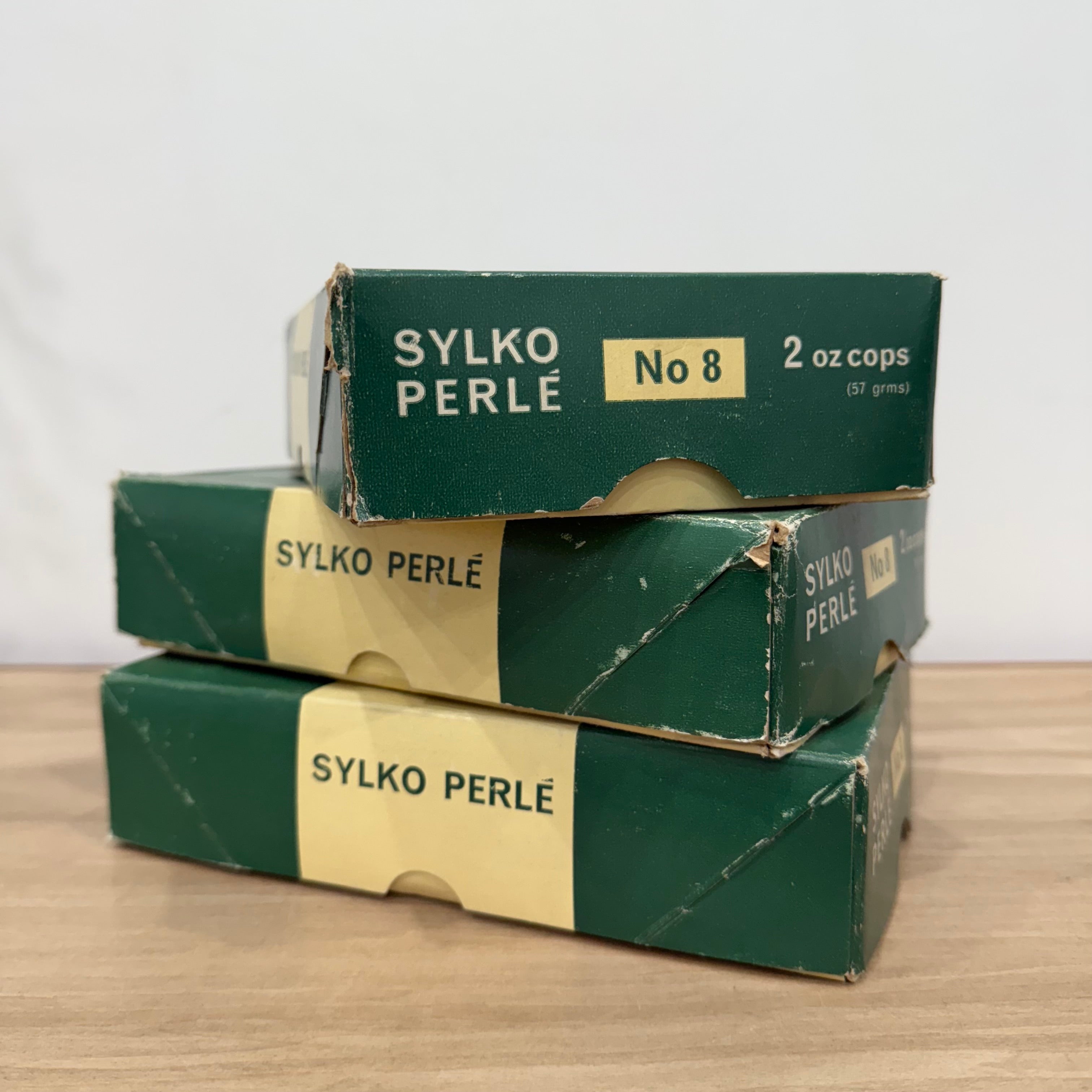 Dewhurst’s Sylko Perlé Thread – Three Boxed Sets, 24 Reels