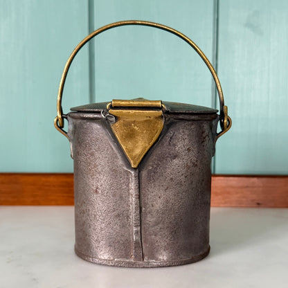 Antique Sussex Fair Dairy Cream Milk Pail - Brixton London