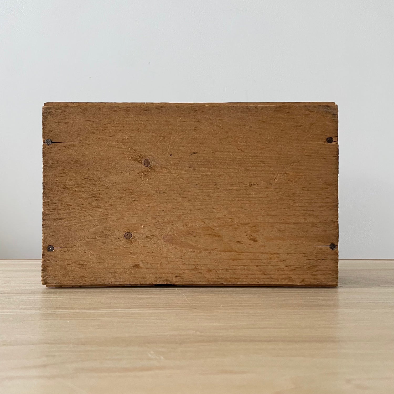 Vintage Lyons’ Milk Chocolate Wooden Advertising Box c.1920-30s