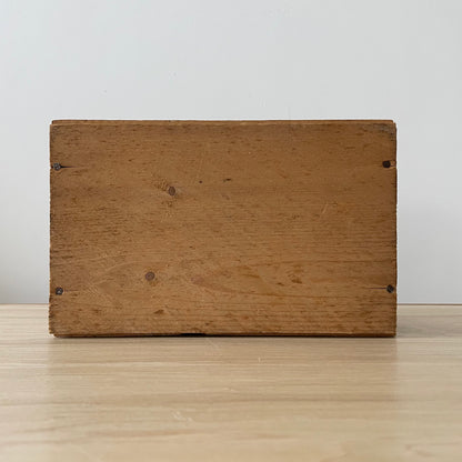 Vintage Lyons’ Milk Chocolate Wooden Advertising Box c.1920-30s