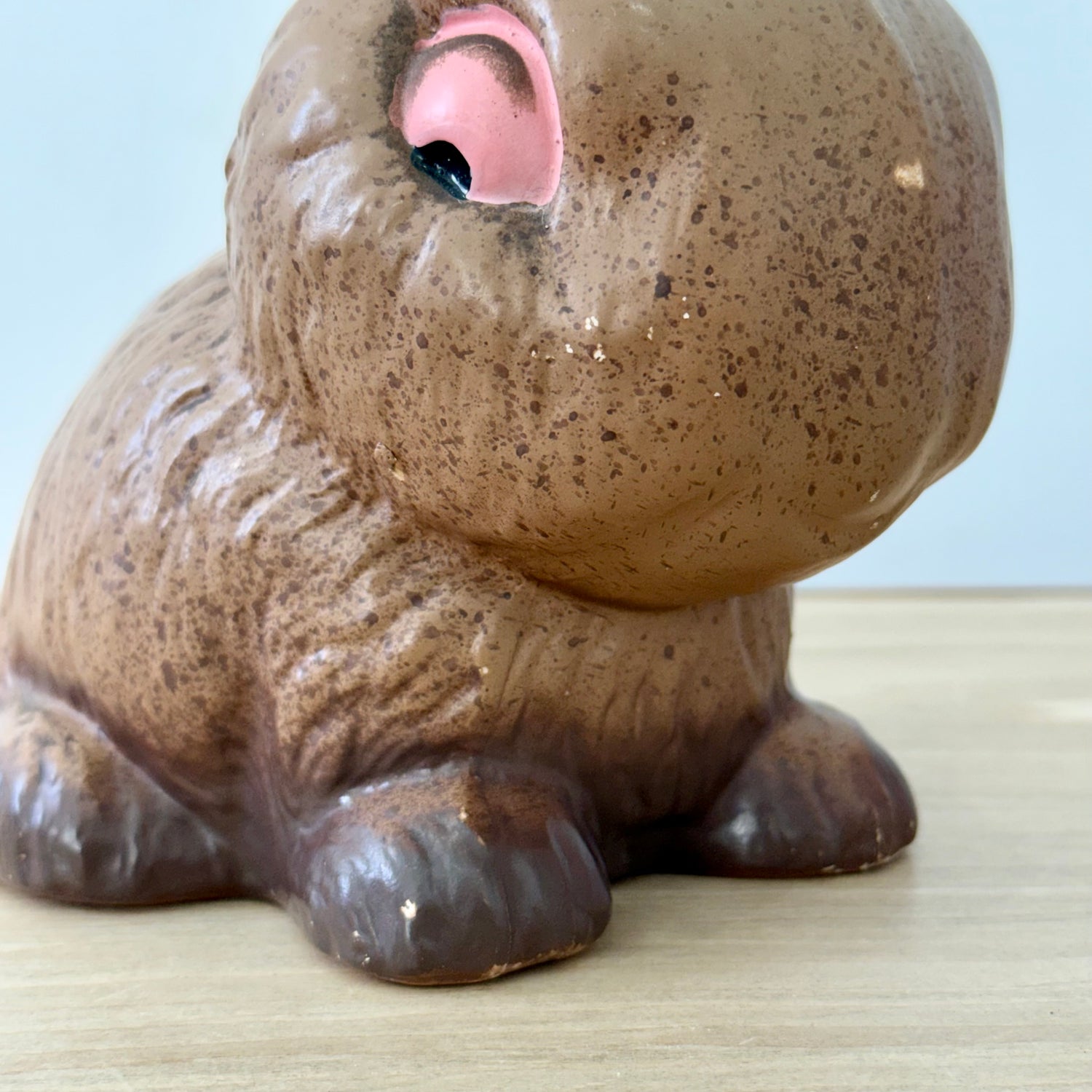 SylvaC Rabbit 1027 Brown Mid Century Bunny Ornament 21 cm