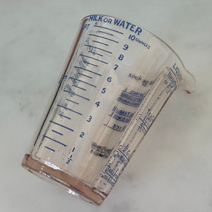 Antique Tit-Bits Do-Well Glass Cooking Measure – c.1920s