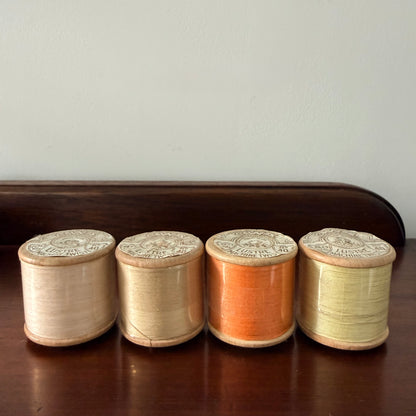 Vintage CWS &amp; Acme Wooden Cotton Reels Collection