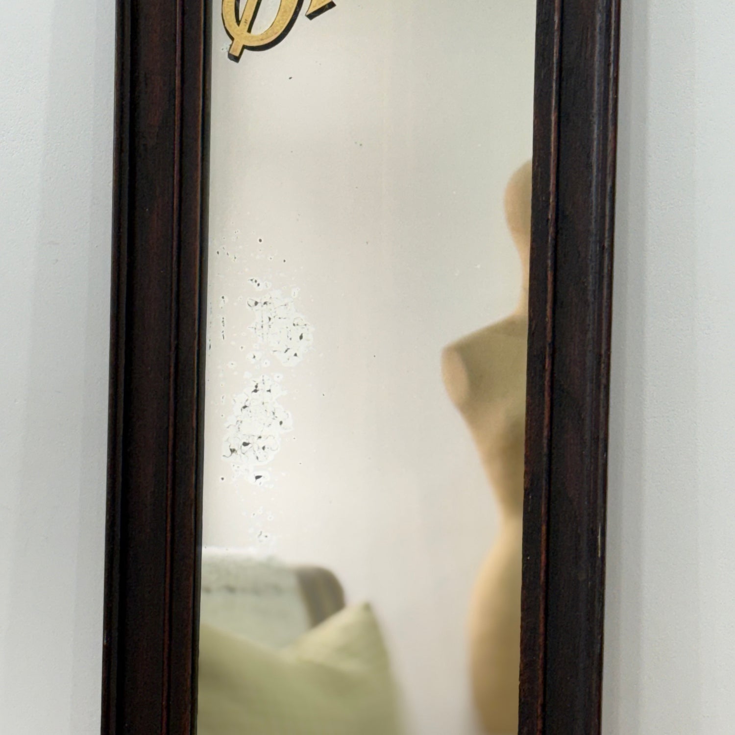 Vintage Shell Petrol Advertising Mirror Royal Warrant British Petroleum BP 1930s