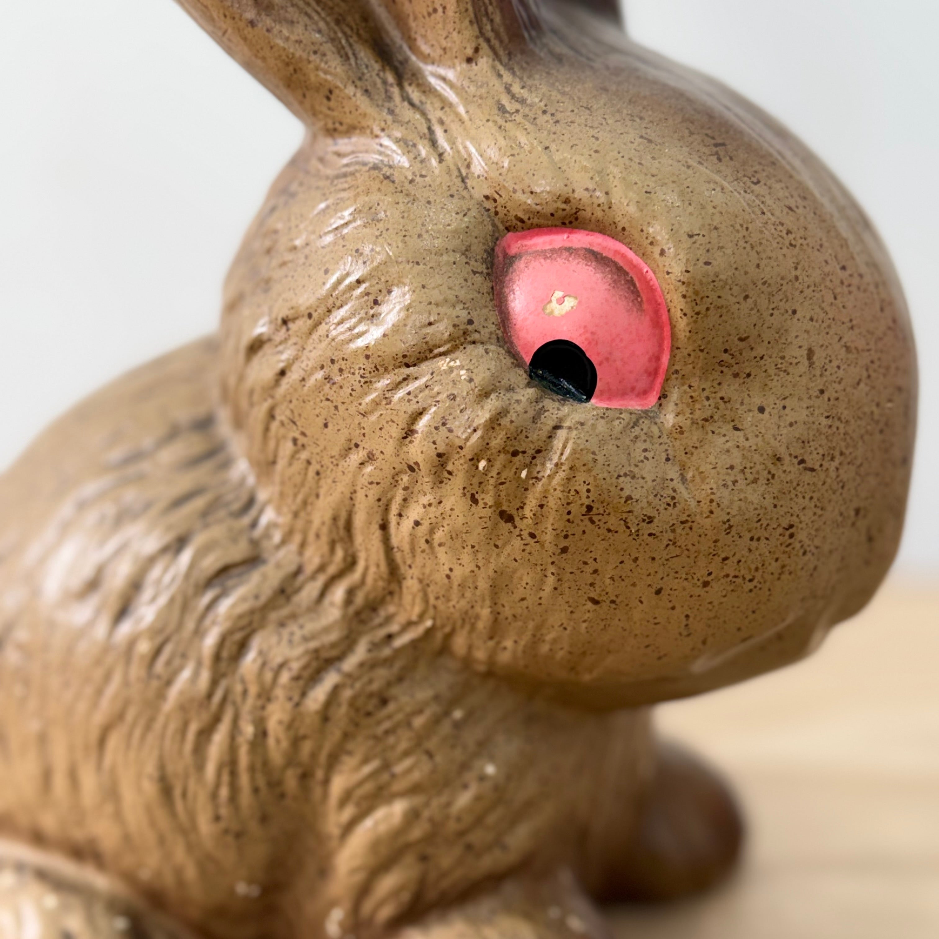 XL SylvaC Rabbit No 1028 Brown Mid Century Pottery Ornament 25.5 cm