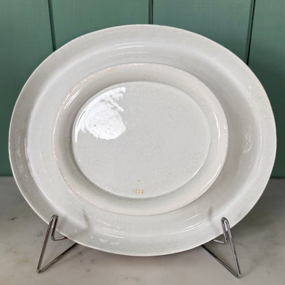 Victorian Ceramic Bread Plate ‘Our Daily Bread Give Us This Day’