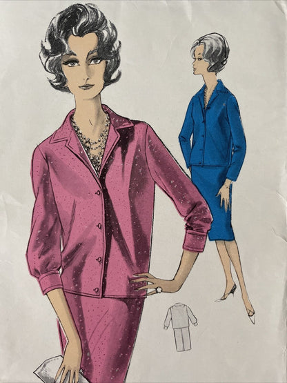 Weldons 8234 Womens Size 16 Jacket Skirt FF *