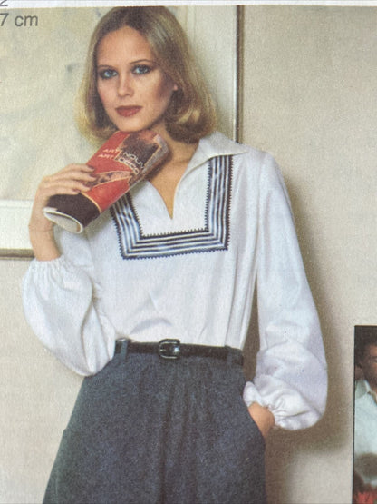 Simplicity 8087 Womens Size 12 Top Skirt Trousers UNCUT *