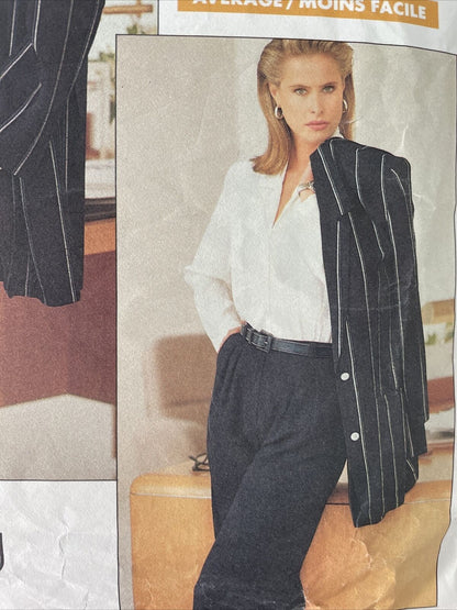 Vogue 2034 Size 8-12 Jacket Skirt Trousers FF
