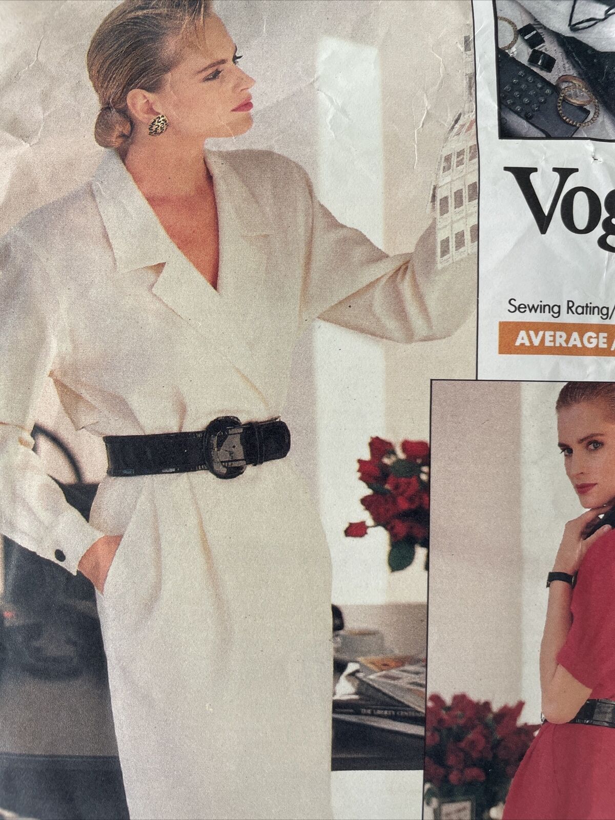 Vogue 2057 Womens Size 12 Petite Dress Anne Klein II