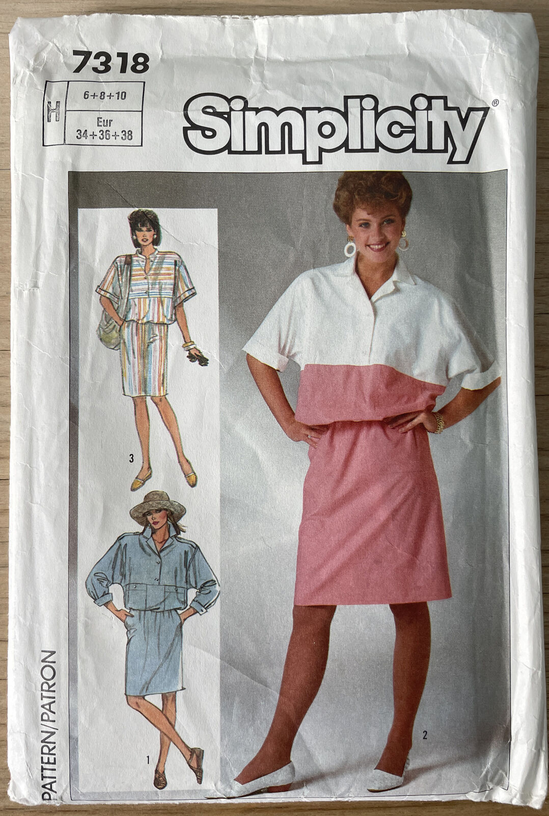Simplicity 7318 Womens Size 6-10 Dress FF *