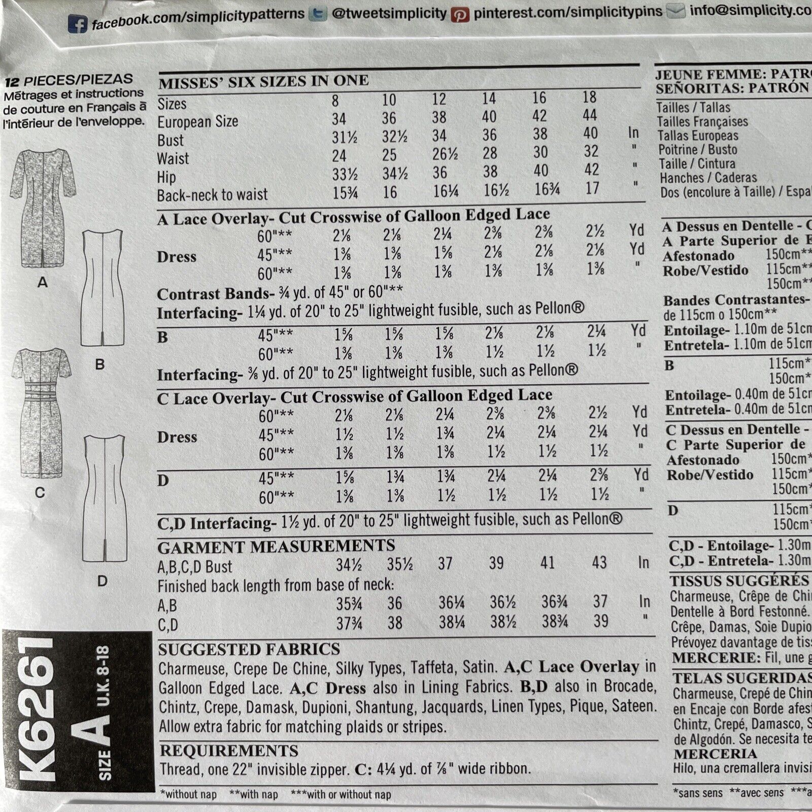 New Look K6261 Women&