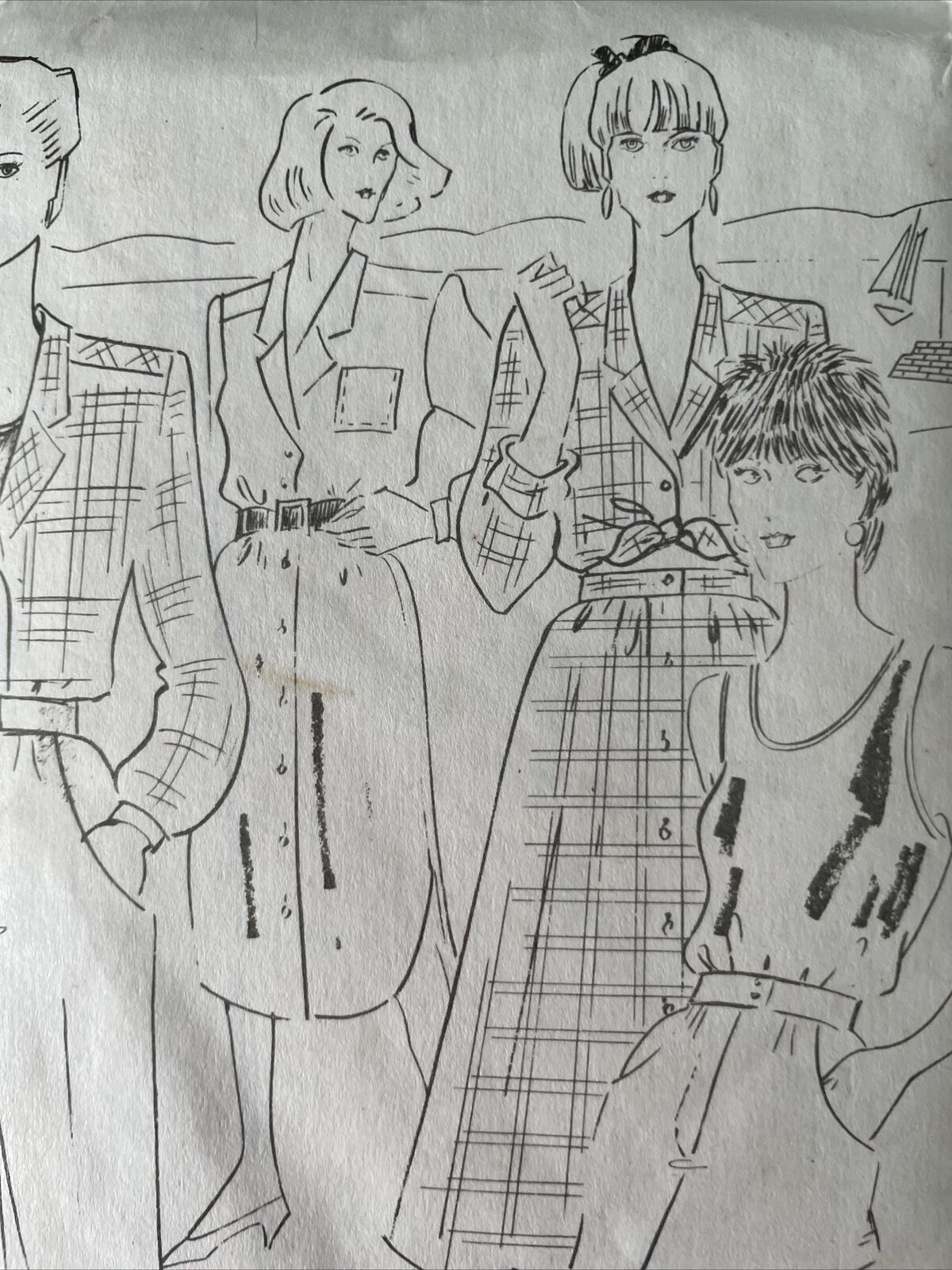 Womans Weekly B965 Womens Size 10-20 Dress Shirt Skirt FF