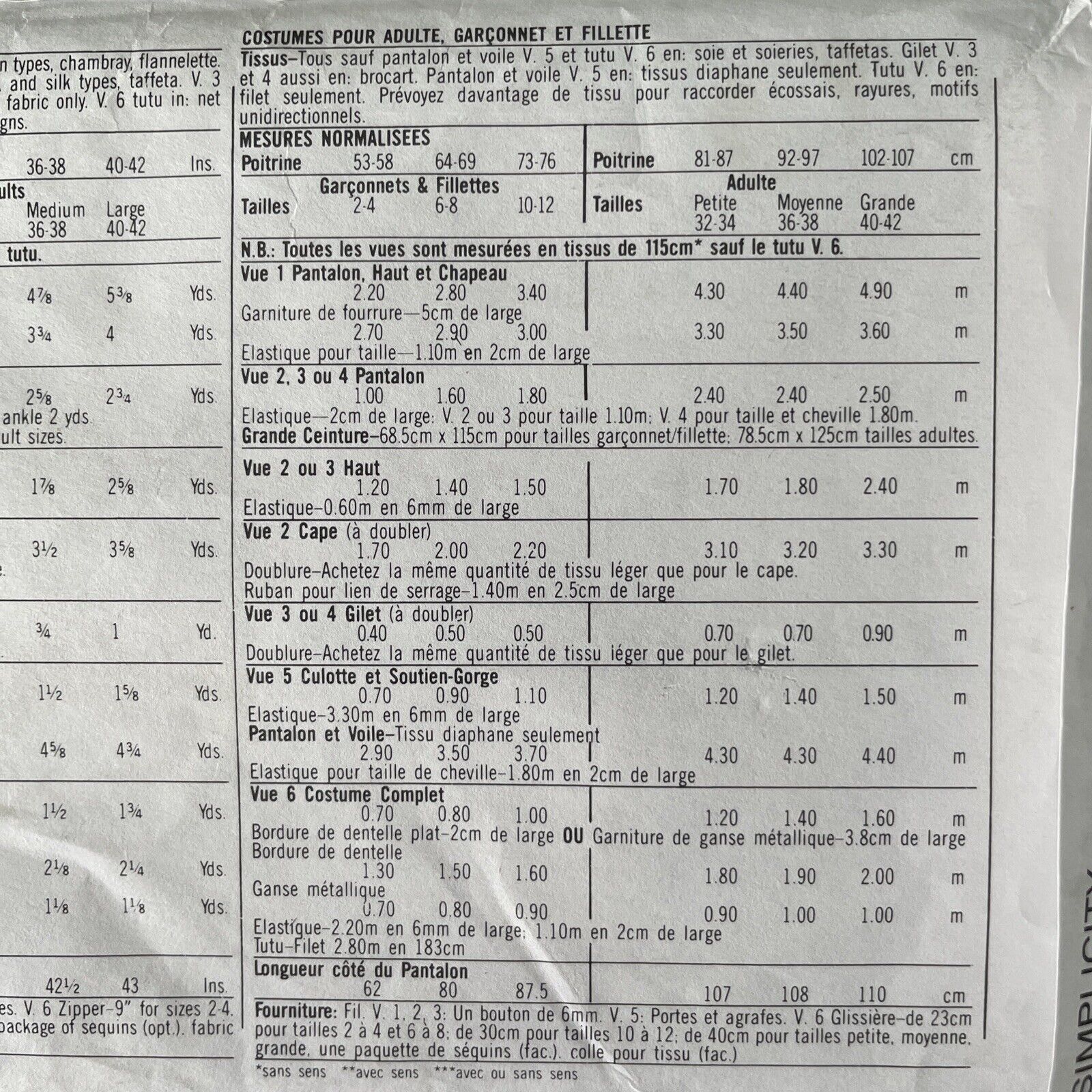 Simplicity 8289 Size S-L Fancy Dress  Dracula Ballet Pirate FF *