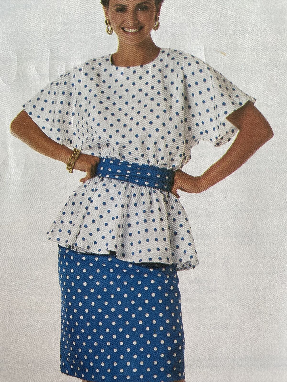 Simplicity 9490 Womens Size 14-20 Petite Top Skirt *