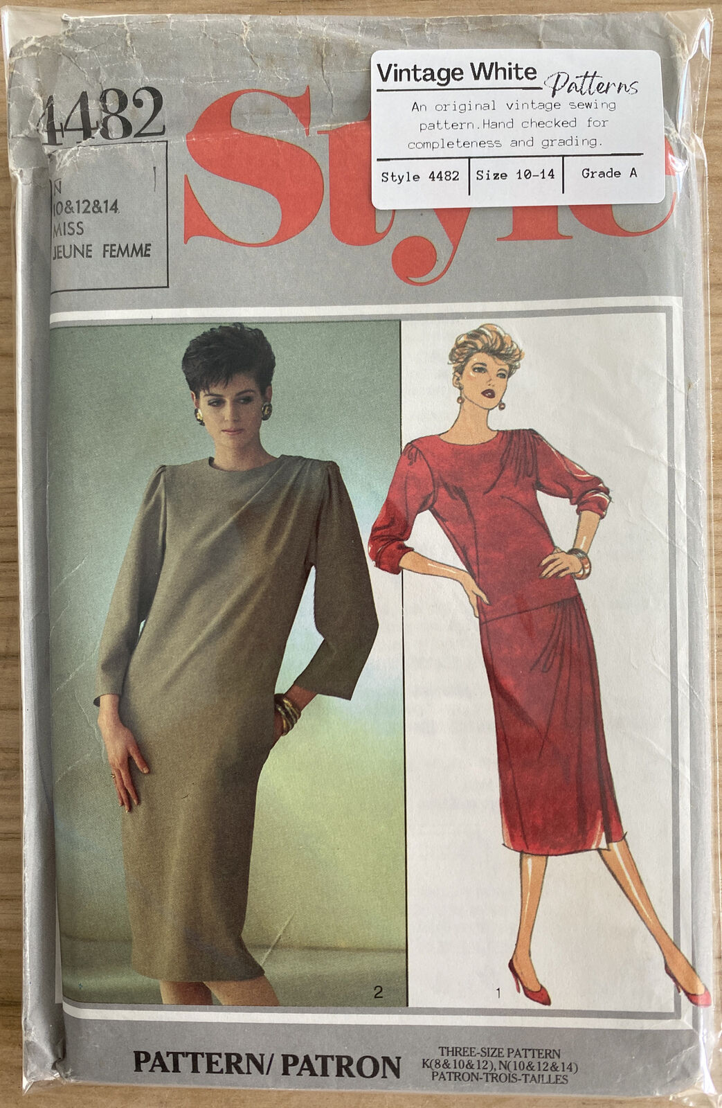 Style 4482 Womens Size 10-14 Dress