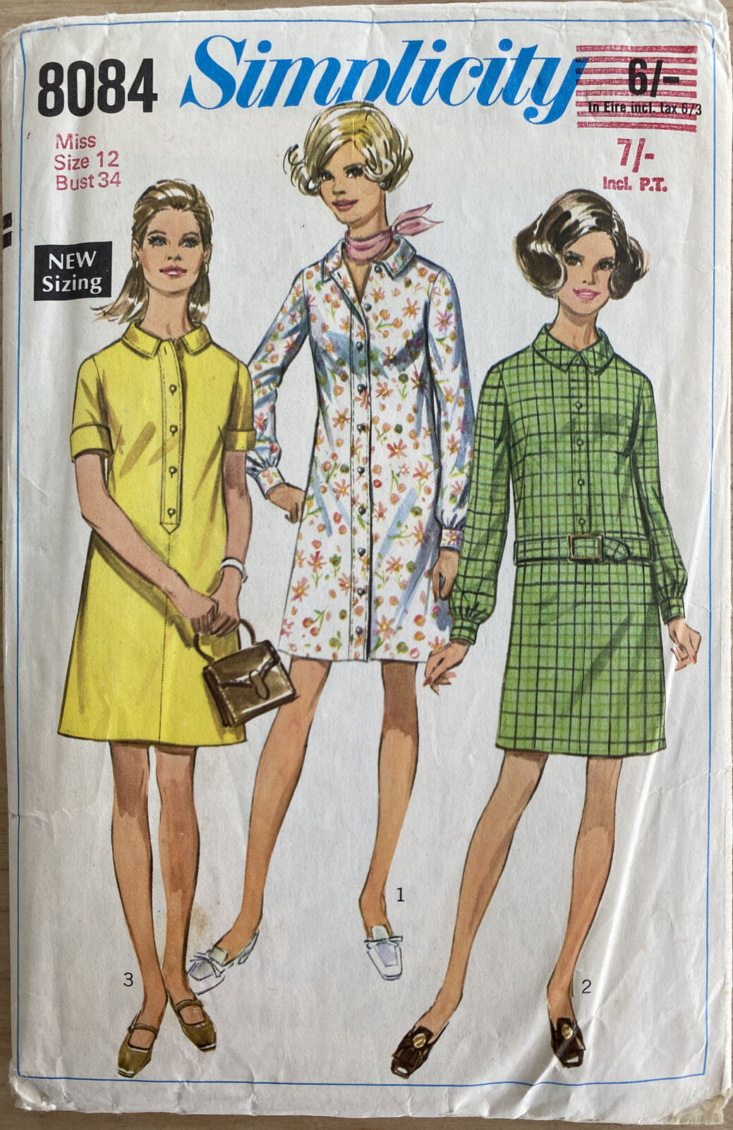 Simplicity 8084 Size 12 Dress *