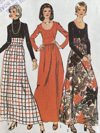 Simplicity 5973 Womens Size 12 Evening Dress *