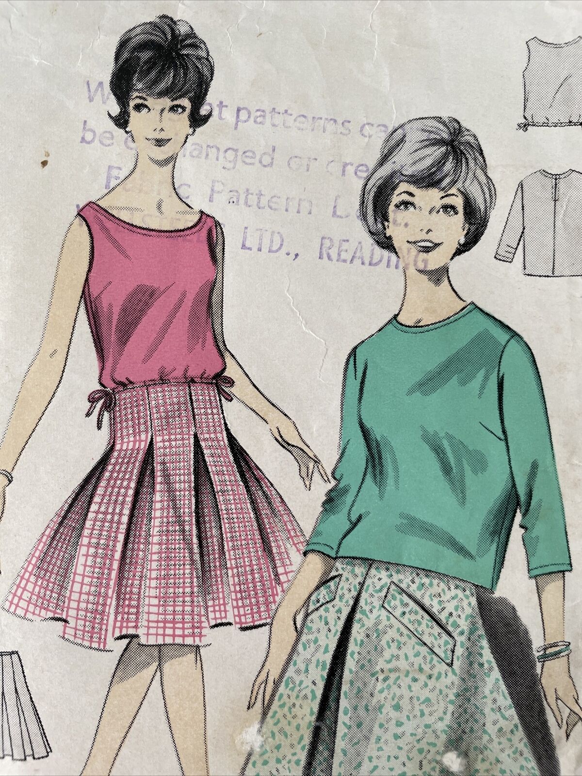 Weldons 8188 Size 16 Blouse