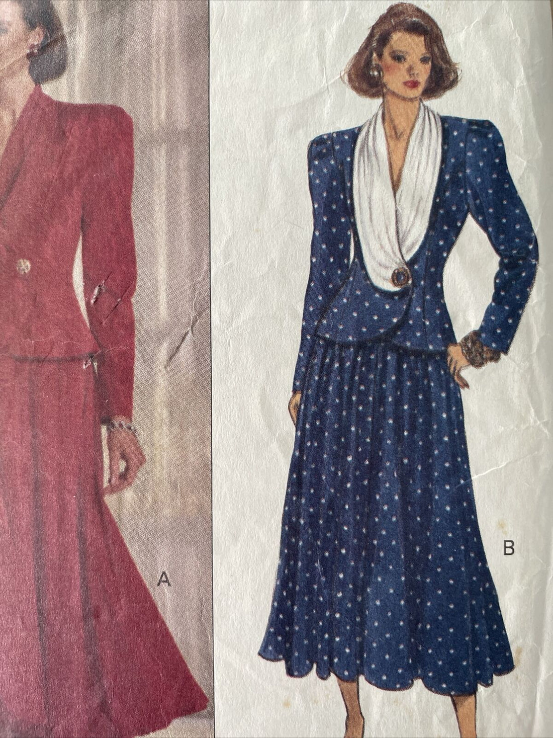 Butterick 5237 Womens Size 12-16 Top Skirt *