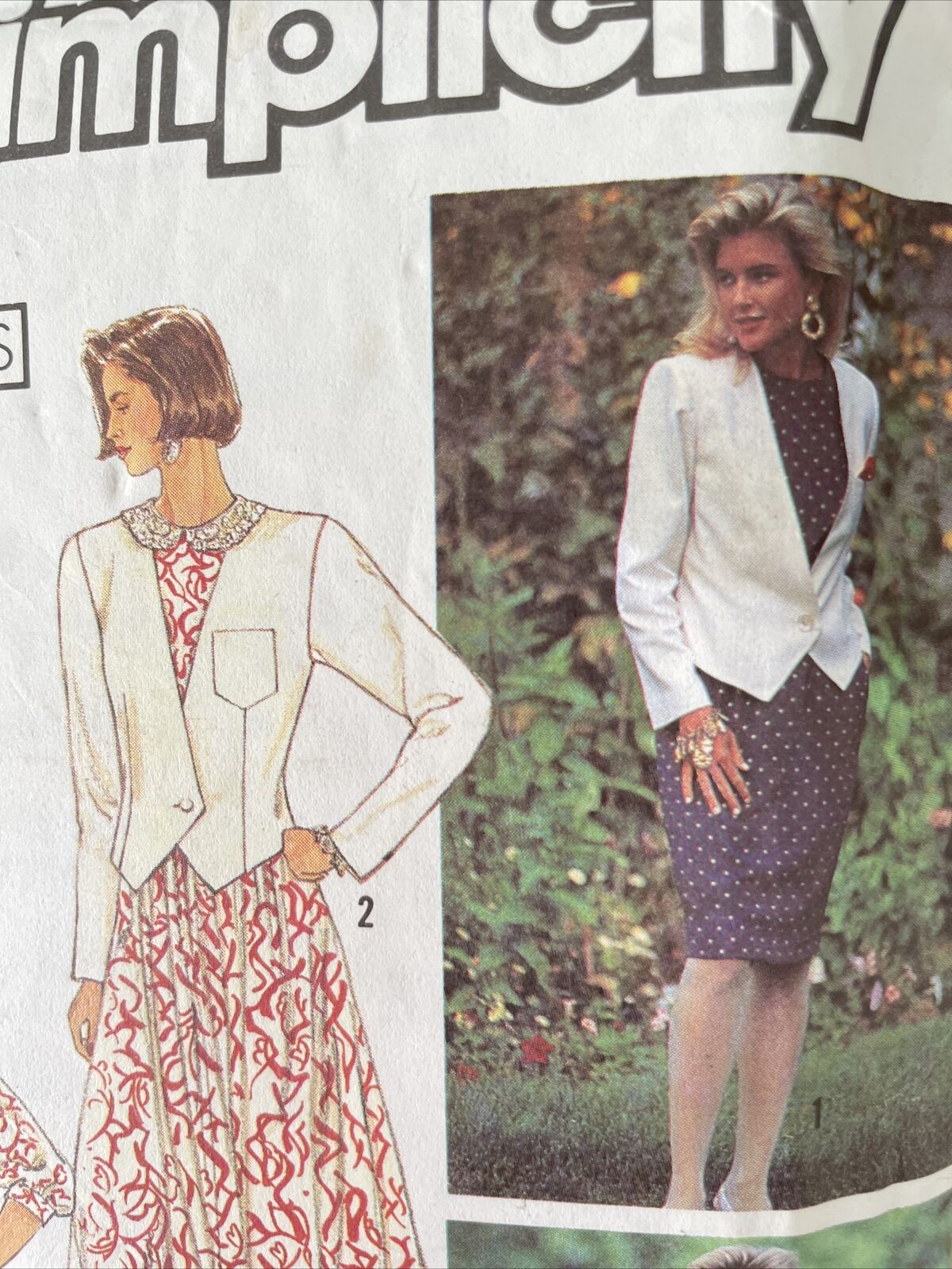 Simplicity 7103 Women Size 10-16 Petite Dress Skirt Jacket Top *