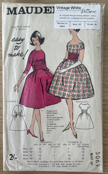 Maudella 5069 Womens Bust 36” Dress *