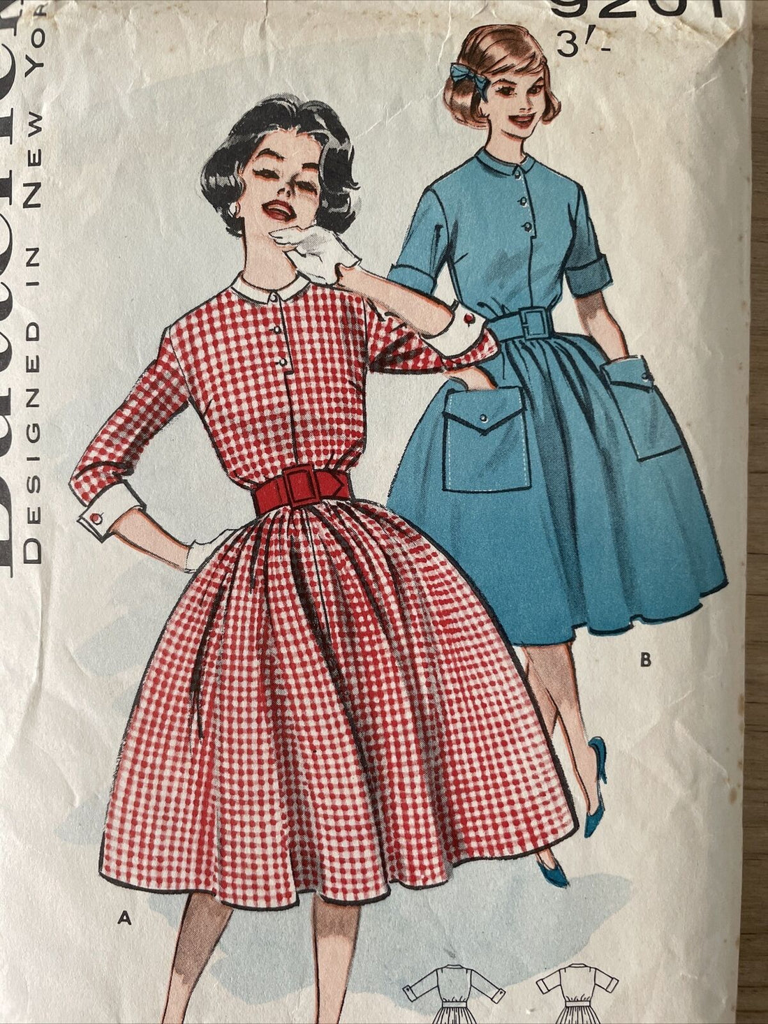 Butterick 9201 Womens Size 16 Dress *