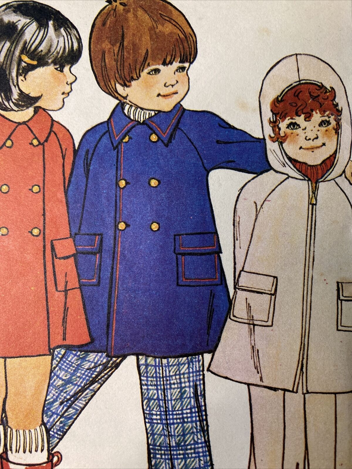 Butterick 413 Childs Size 2 Toddler Coat Trousers *