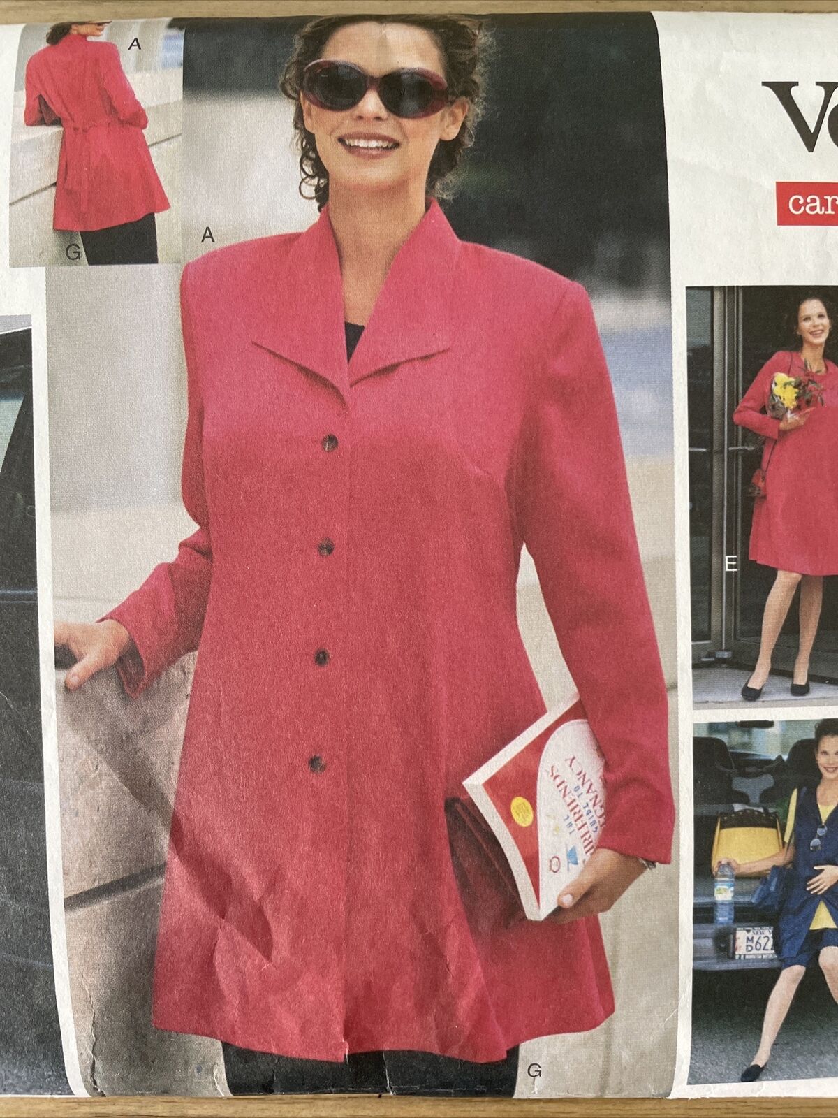Vogue 1927 Size 18 Petite Maternity Jacket Dress Tunic