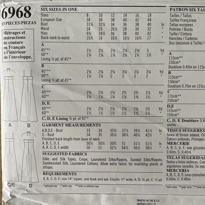 New Look 6968 Womens Size 8-18 Dress FF *