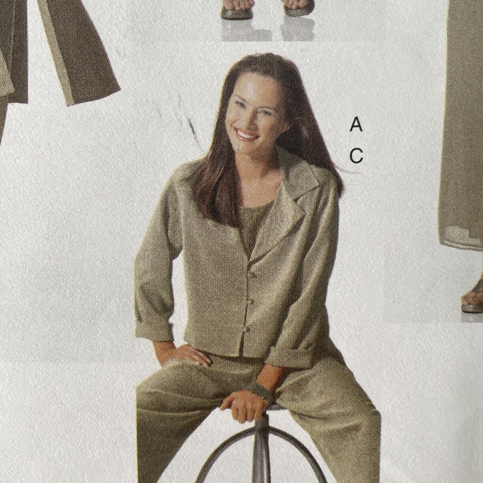 Vogue 2148 Womens Size 12-16 Dress Jacket Top Trousers