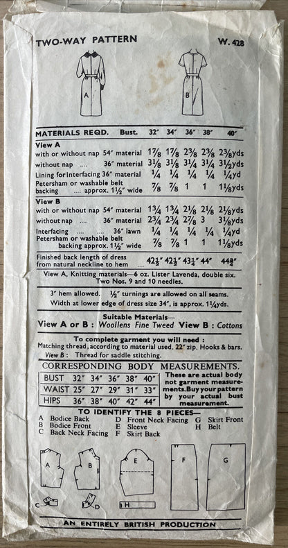 Woman W428 Womens Bust 36” Dress