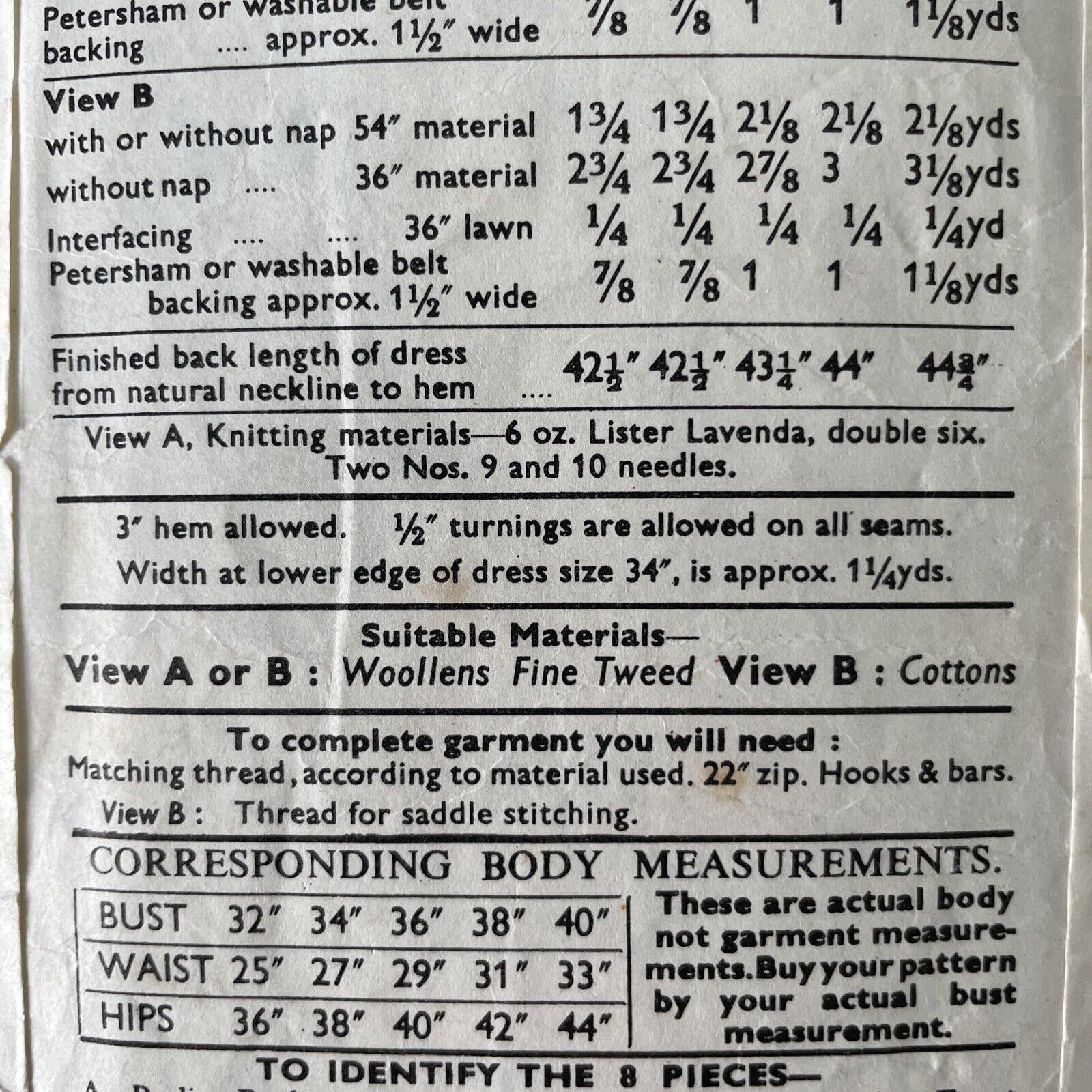 Woman W428 Womens Bust 36” Dress