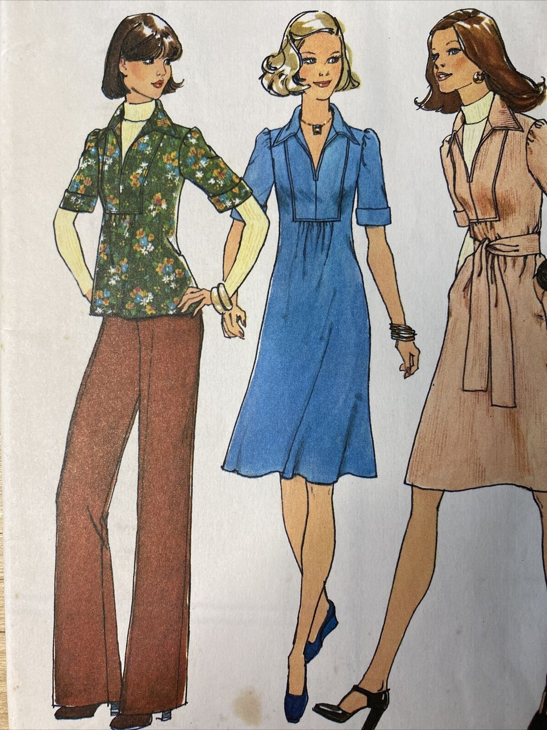 Simplicity 7049 Womens Size 14 Dress Top Trousers *