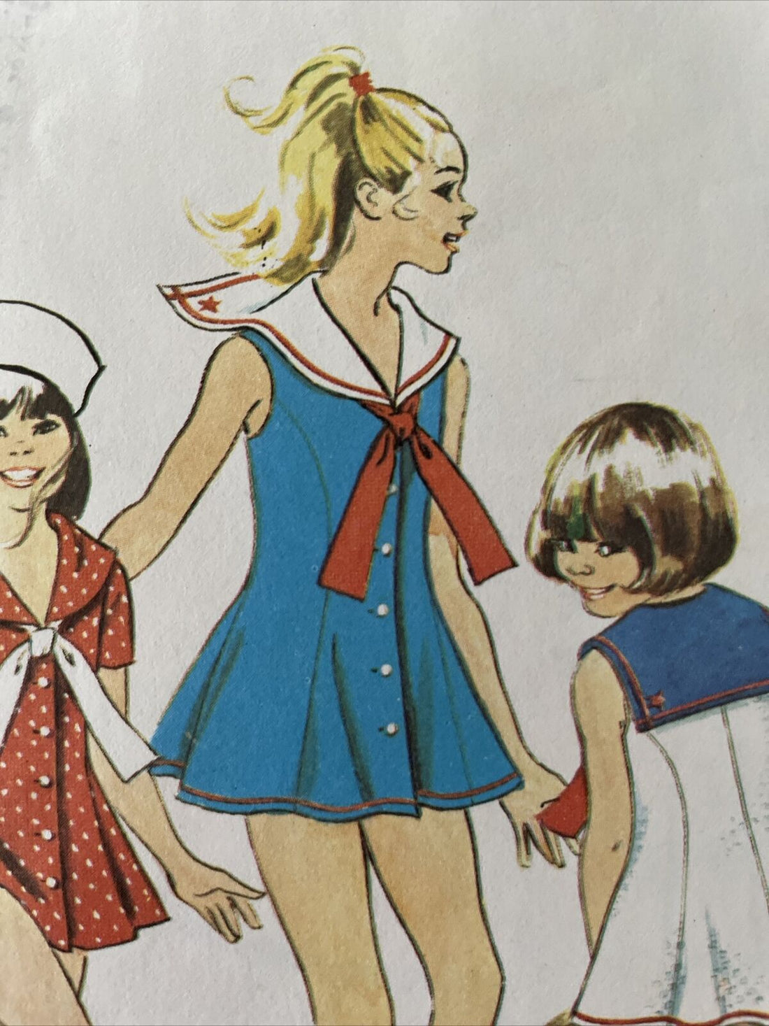 Simplicity 5599 Child Size 7 Dress FF *